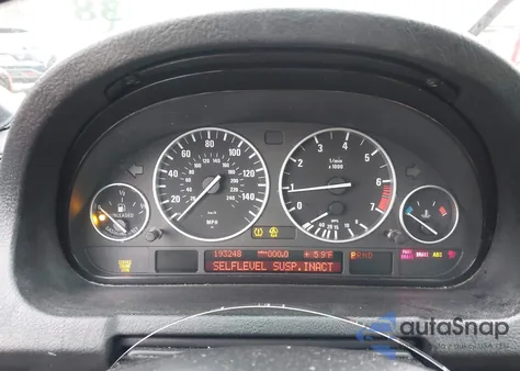 2005 BMW X5 4.4I из США, поврежденный, VIN 5UXFB53515LV16915